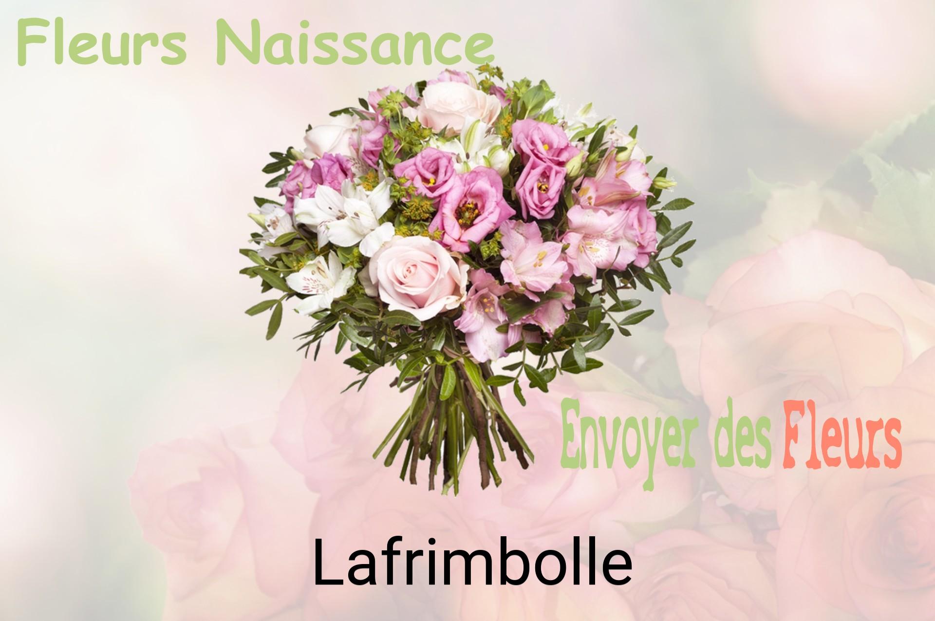 Bouquet de fleurs de naissance livré à Lafrimbolle